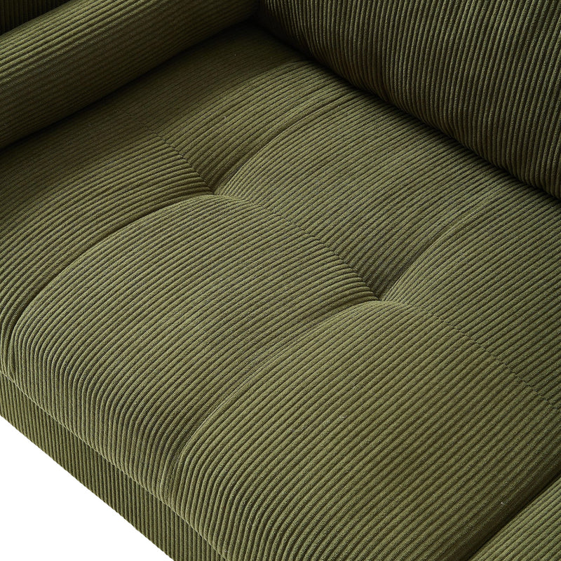 Livingandhome Upholstered Two-seater Sofa