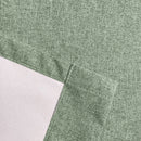 Enhanced Living Austin 100% Blackout, Thermal Green Curtains with Eyelet Header - Pair