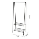 Lifeideas 152CM Freestanding Metal Clothes Rail with Bottom Rack