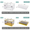 Lifeideas 3-Piece Mobile Folding Storage Box