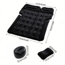 Breeins Inflatable Car Back Seat Air Mattress with Cup & Phone Holder