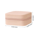 Sheonly Portable PU Leather Travel Jewellery Box