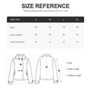 Short Double-Breasted Khaki Jacket