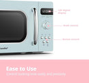 Comfee 800W 20L Retro Microwave Oven with LED Display
