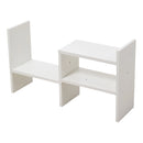 Livingandhome Adjustable Desktop Storage Shelf