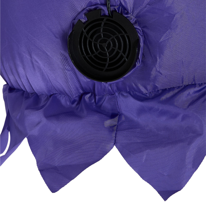 Lifeideas 4ft Halloween Inflatable Witch Decoration with Built-in LED Lights