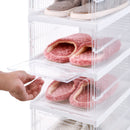 Lifeideas 6-Tier Transparent Foldable Shoe Storage Box