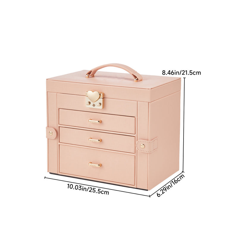 Sheonly Jewellery Box Organizer with Large Capacity