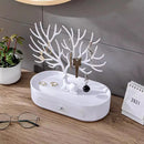 Sheonly Plastic Antlers Tree Jewelry Organizer Stand
