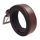 Modishion Pin Buckle Leather Belt Accessory - Brown