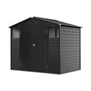 Breeins 8x5.7FT Metal Apex Roof Garden Storage Shed