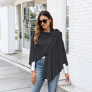 Elegant Cross Front Shawl Wrap