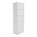 Livingandhome Minimalist Bookcase with Storage