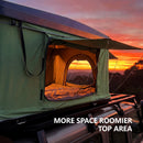 Breeins Hard Shell Roof Tent for Cars with Retractable Ladder - 2 Person