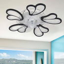 Cottonfy UK LED Ceiling Fan Light
