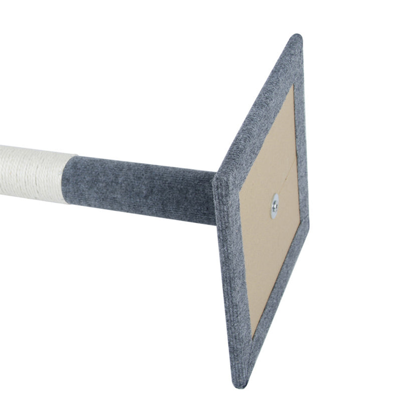 Livingandhome Cat Scratching Post With Hanging Ball