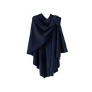 Elegant Cross Front Shawl Wrap