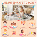 AIYAPLAY Balance Board For Kids Balance Training & Sensory Play - Yellow/Pink/Blue