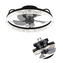 Cottonfy UK Luxury Ceiling Fan Light with Crystals