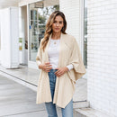 Elegant Cross Front Shawl Wrap