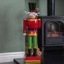 80cm Light up Christmas Nutcracker Soldier Decoration with LEDs