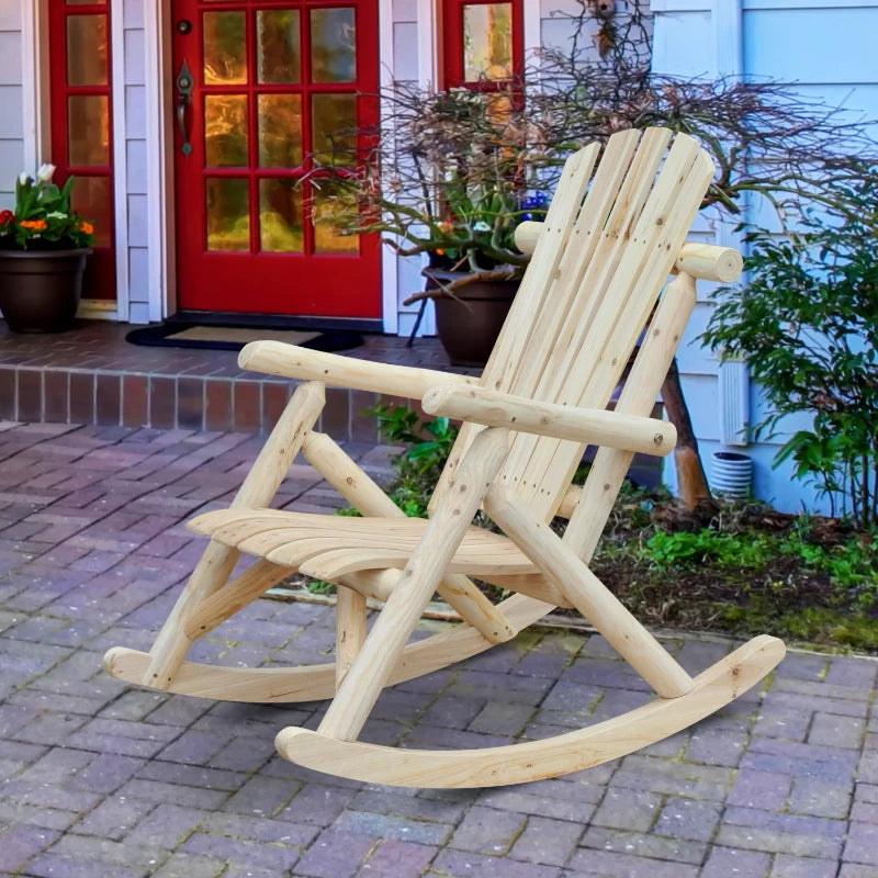 Outsunny Adirondack Rocking Chair