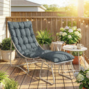 Outsunny 3 Piece Bistro Set, Outdoor Table And Chair Set With Footstool