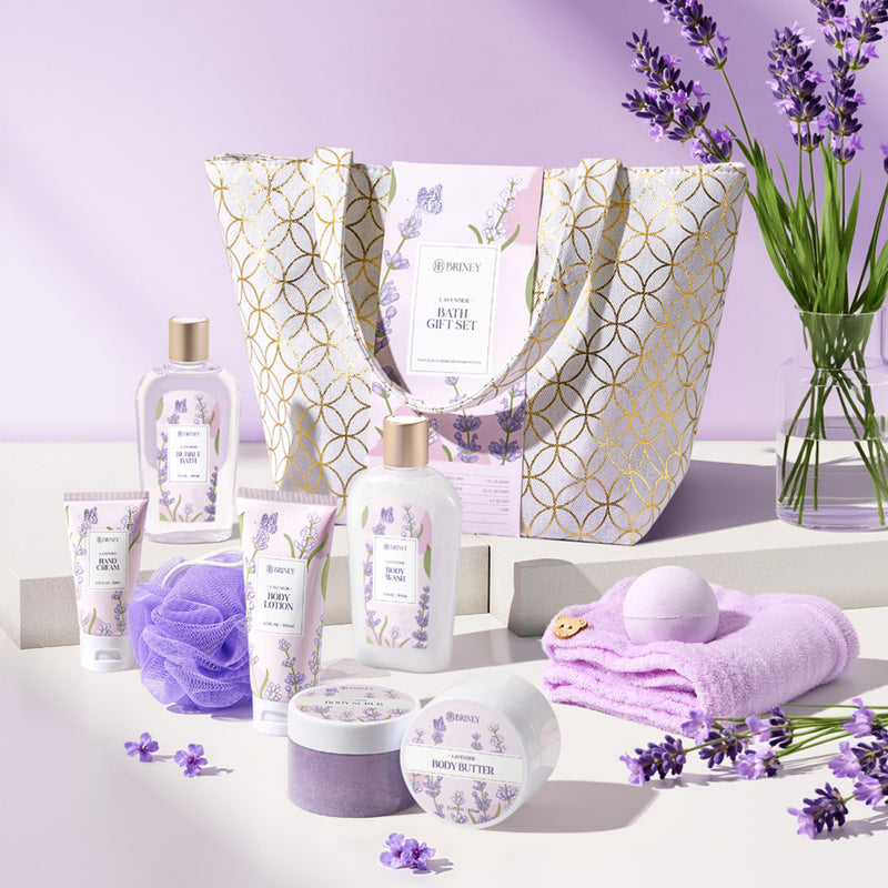 Sheonly 10pcs Scented Spa Bath Gift Set