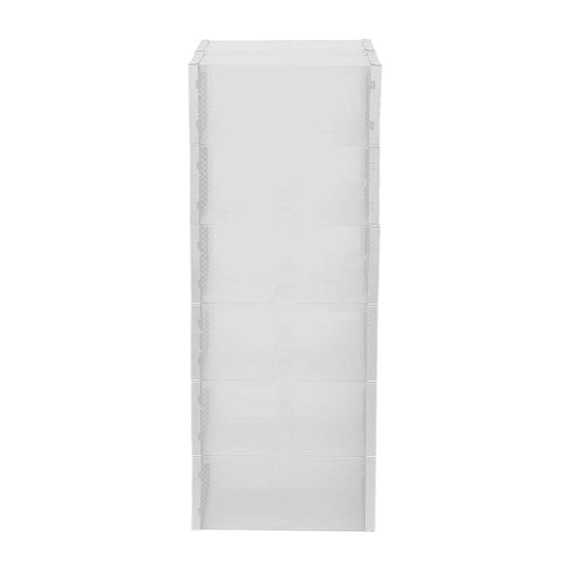 Cottonfy UK 12x Stackable Shoe Storage Box Organiser