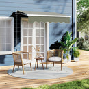 Garden Sanctuary Outdoor Retractable Patio Awning for Window and Door