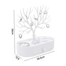 Sheonly Plastic Antlers Tree Jewelry Organizer Stand
