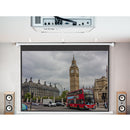 Livingandhome Wall Mount Electric Projector Screen