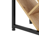 Livingandhome 9-Tier Floor Standing Tree Bookshelf Storage Rack