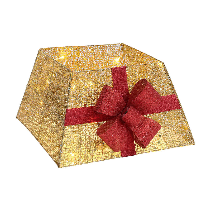 Lifeideas Square Tree Collar Basket with Bow