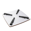 Livingandhome Square 80cm Wooden Folding Coffee Table