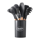 Lifeideas 11-piece Silicone Kitchen Utensil Set for Nonstick Cookware