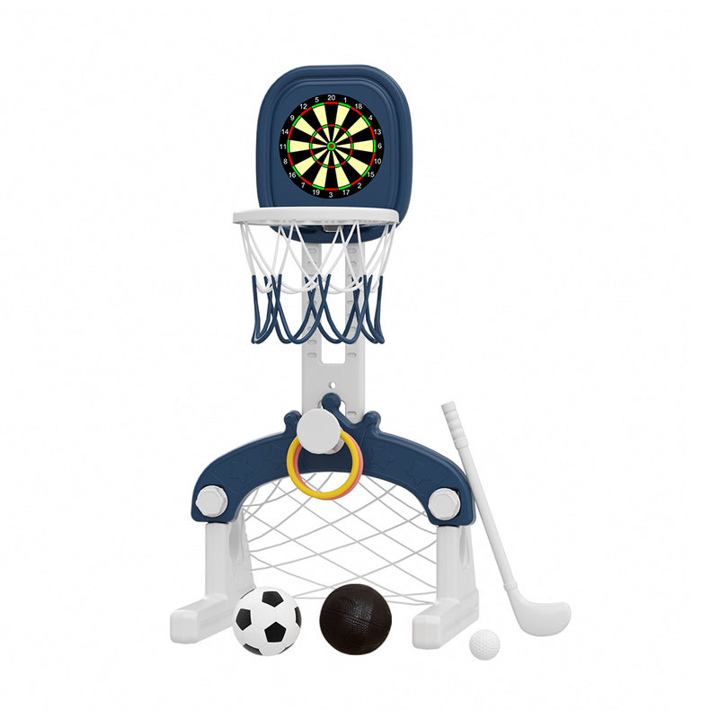 Livingandhome 5-in-1 Kids Basketball Hoop