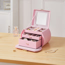 Sheonly Stylish Jewellery Box with Handle