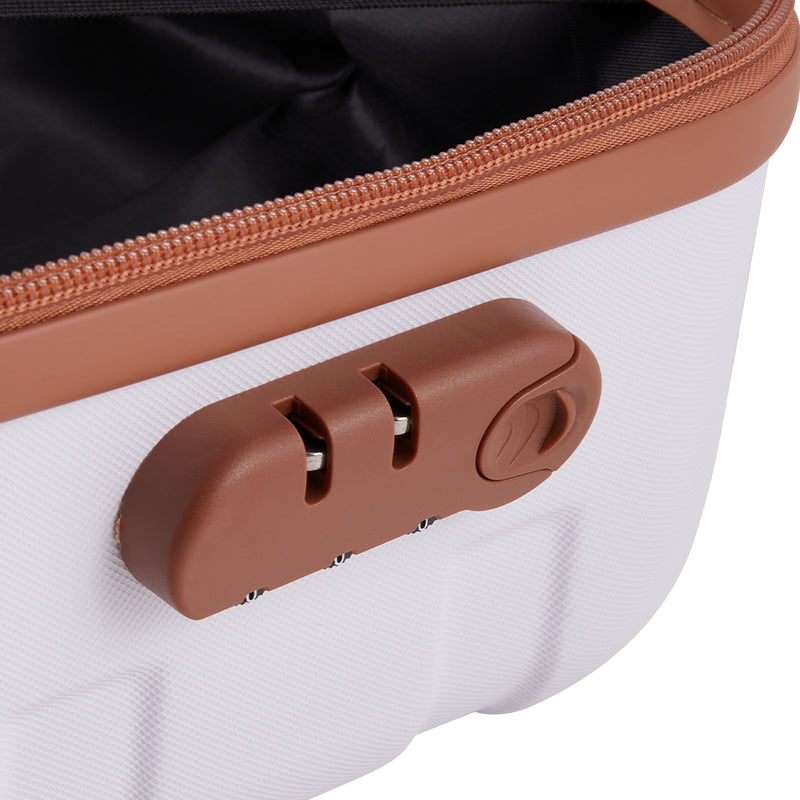 Livingandhome 4PCS Lockable Travel Suitcase Set