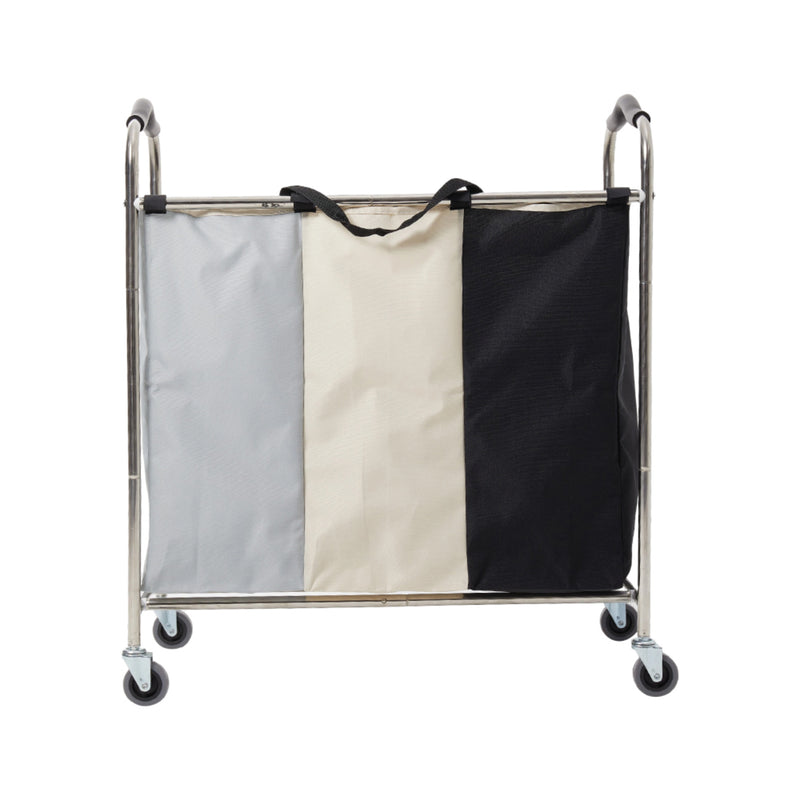 Lifeideas Laundry Storage Basket with Wheels and Handles