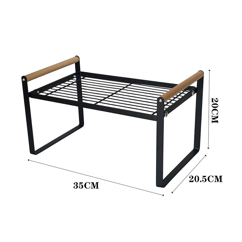 Lifeideas Free Standing Kitchen Spice Herb Rack Holder Cupboard Organiser