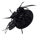Black Vintage Fashion Fascinator