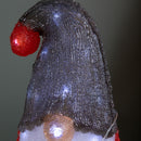 30cm Battery Operated Light up Christmas Gonk with Cool White LEDs