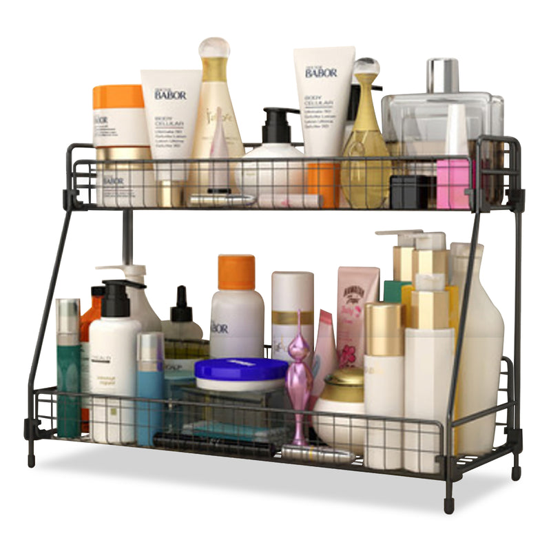 Lifeideas 2-Tier Free-Standing Spice Rack & Organizer