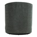 Livingandhome Modern Upholstered Swivel Armchair