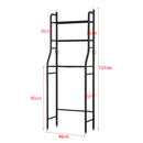 Livingandhome 3 Tiers Metal Bathroom Organizer Over Toilet Rack