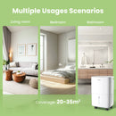 COMFEE 12L/DAY Dehumidifier For Home With 2.5L Water Tank