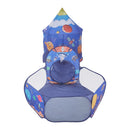 Kidkid 3 in 1 Aerospace Theme Play Tent with Play Tunnel, Ball Pit