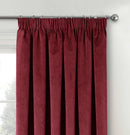 Velvet, Supersoft, 100% Blackout, Thermal (SINGLE) Door Curtain with Tape Top