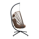 Breeins Swing Hanging Egg Chair With Cushion And Headrest